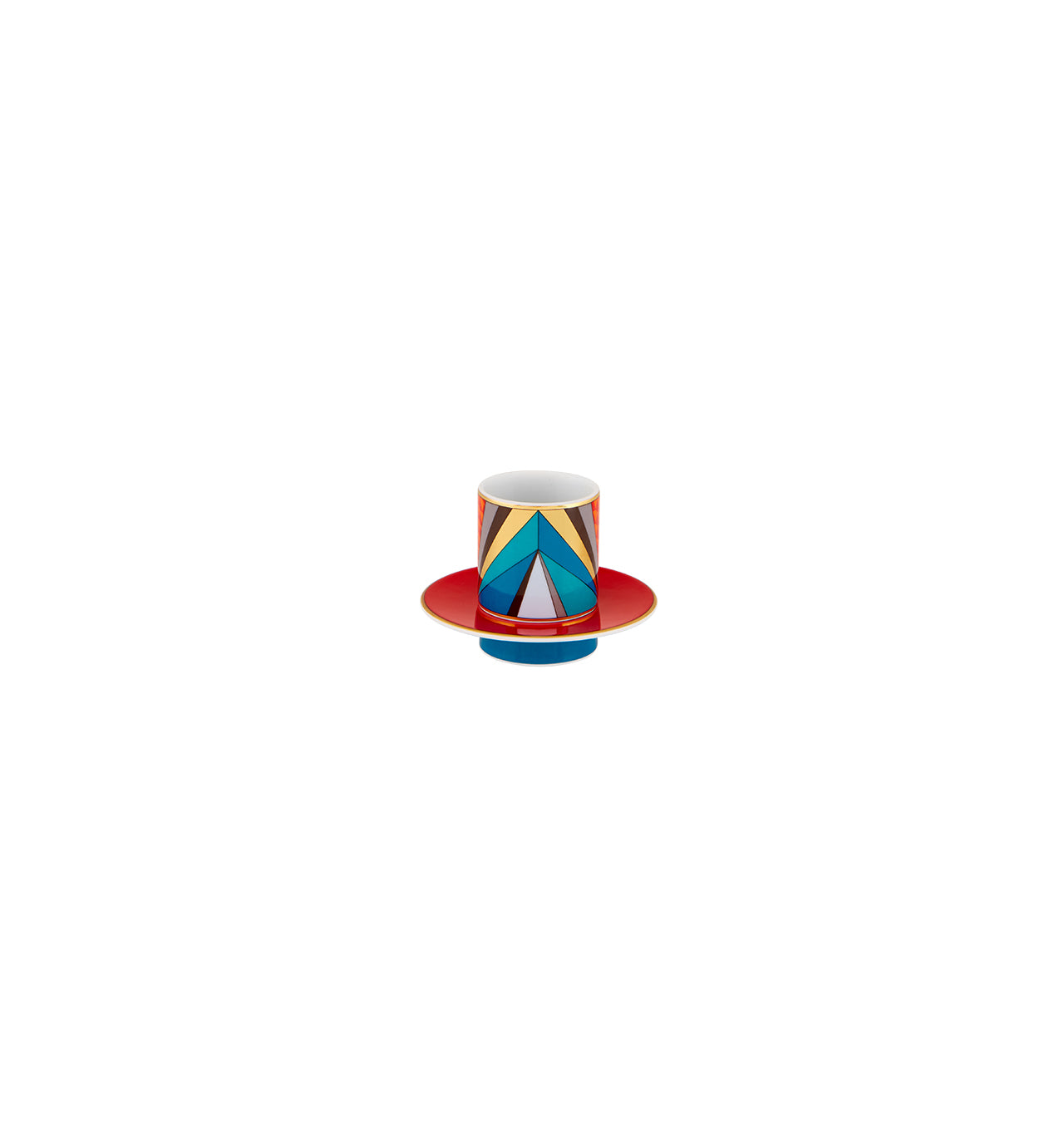 Futurismo | Set of 4 Coffee Cups & Saucers