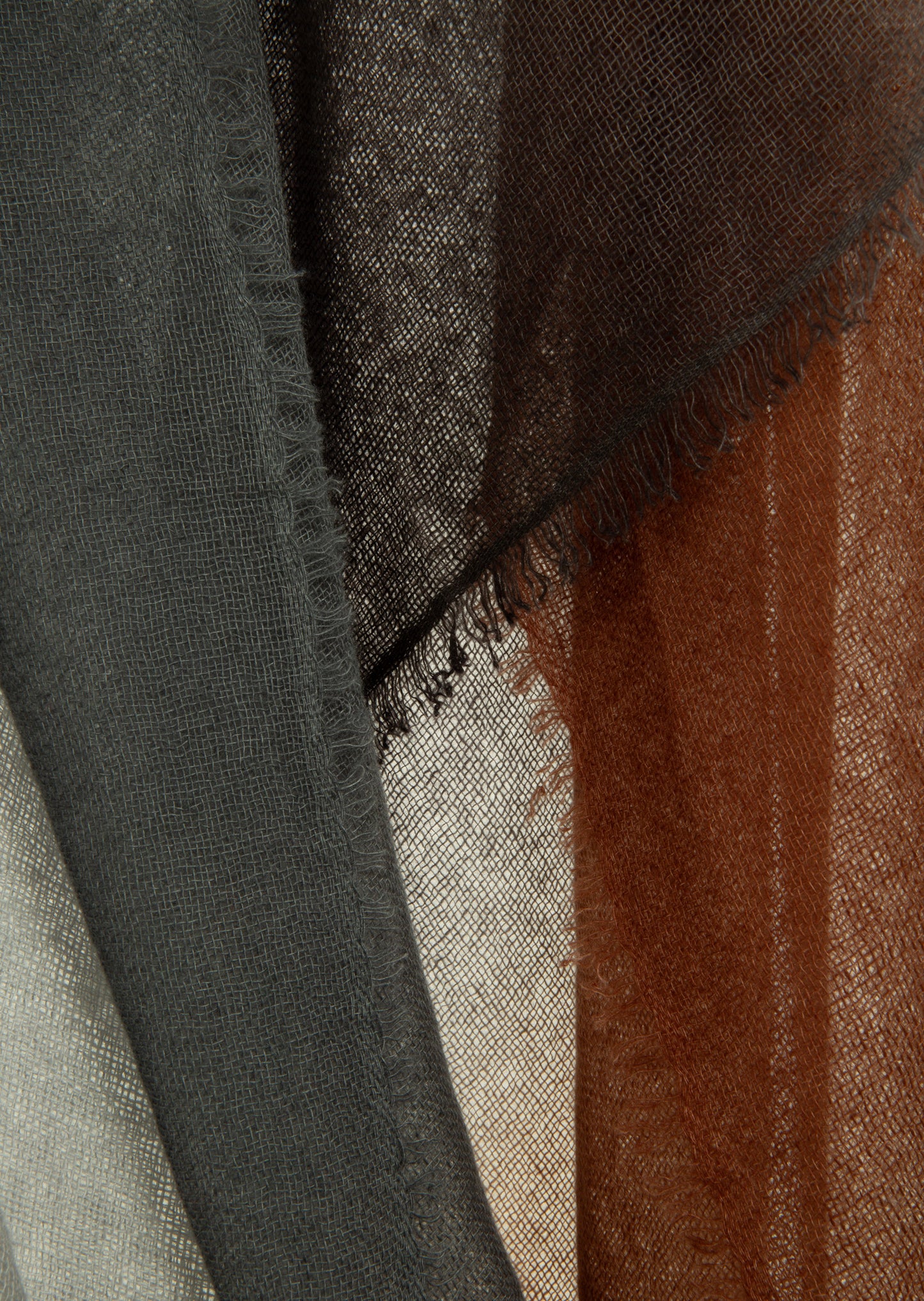 Soho Baby Cashmere Shawl - Browns & Greys