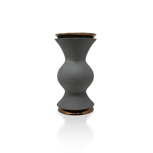 Pomina Vase - Large Mud Brown