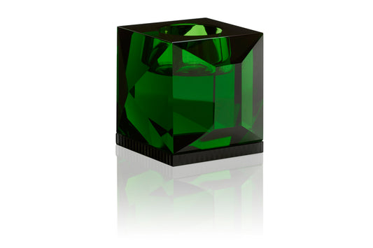 Ophelia Tealight Holder Green | Black